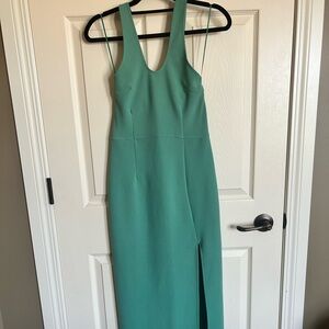 A&F Keyhole Halter Maxi Dress